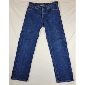 Levis 505 XX Vintage Mens Jeans 33x30 Dark Wash Straight Leg Made in Canada